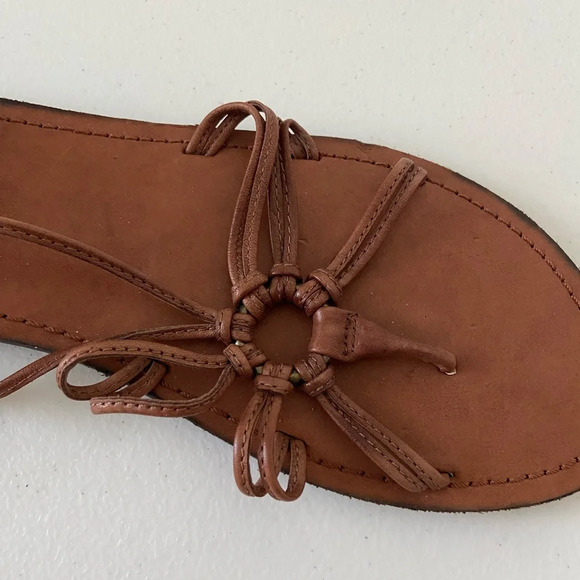 Nomi women’s wrap‎ strap leather sandals — size 10 - Picture 6 of 6